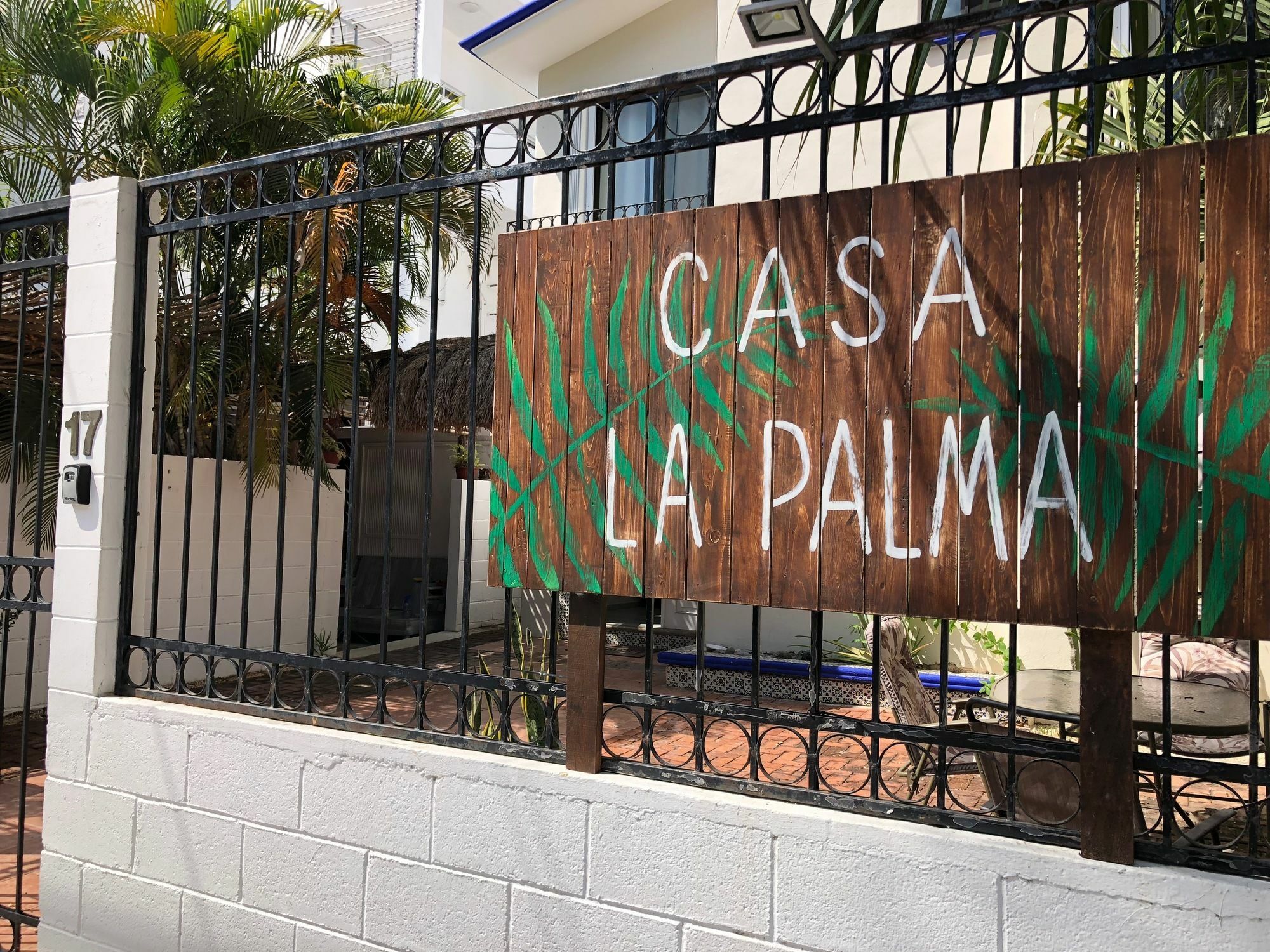 Casa La Palma B&B 普拉亚卡门 外观 照片
